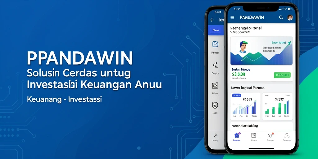Tampilan antarmuka pengguna aplikasi Investasi yang menarik dan informatif.