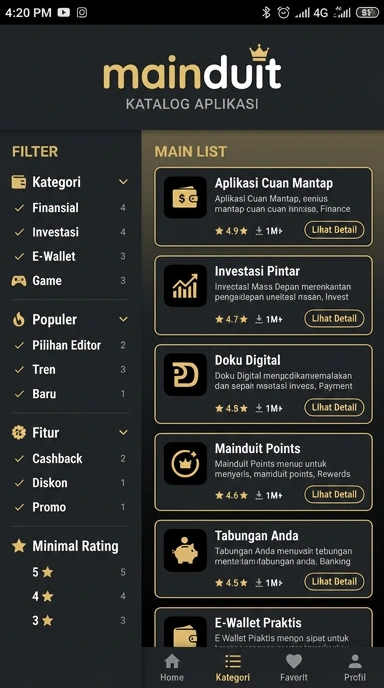 mainduit — Pusat Akses Aplikasi Populer & Kanal Uji Terlengkap